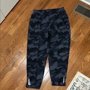 Old Navy Black, Navy, and Gray Camo Joggers
